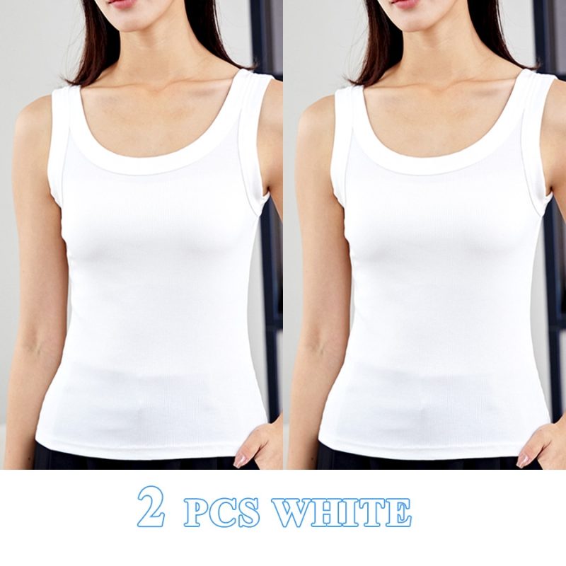 Sexy Tank Tops Women Colorful Running Sports Soft Solid Modal Screw Thread High Elasticity Slim Vest Girls 9 Colors - Image 9