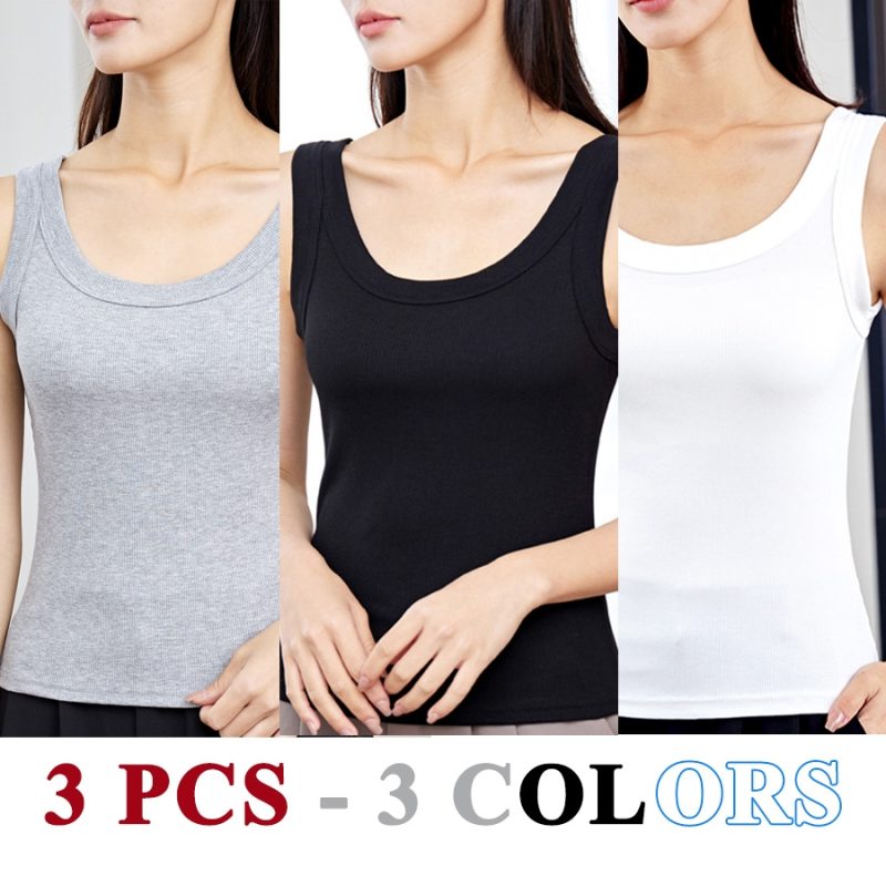 Sexy Tank Tops Women Colorful Running Sports Soft Solid Modal Screw Thread High Elasticity Slim Vest Girls 9 Colors - Image 16