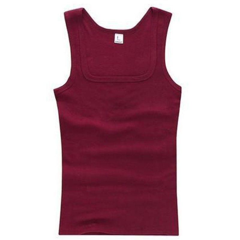 Summer Plus Size Men Women Clothing Black White Gray Tank Tops Singlets 100% Cotton Fitness Men Muscle Vests T Shirt For Women - Image 15