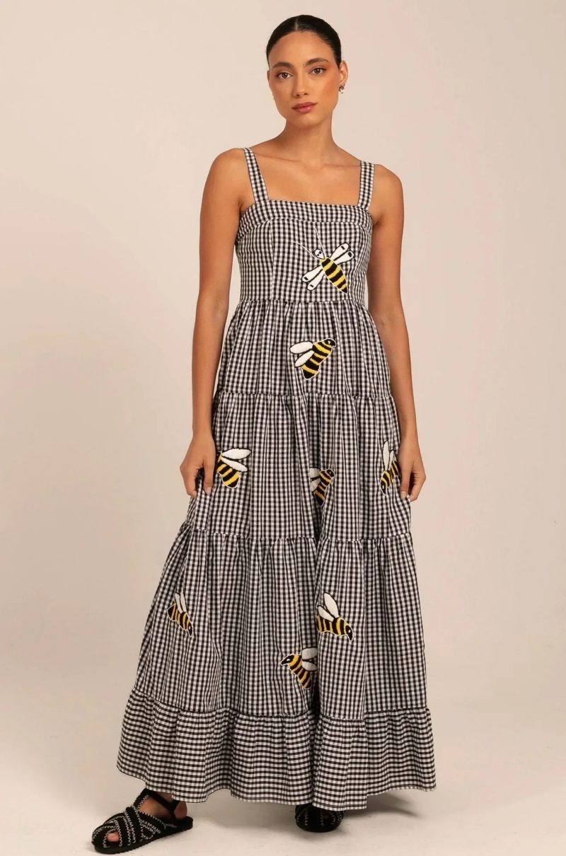 2025 Spring Women Dress Long Print Square Collar Sleeveless Loose Slip Dresses Female Elegant Casual Trendy Beach Ladies Clothes - Image 11