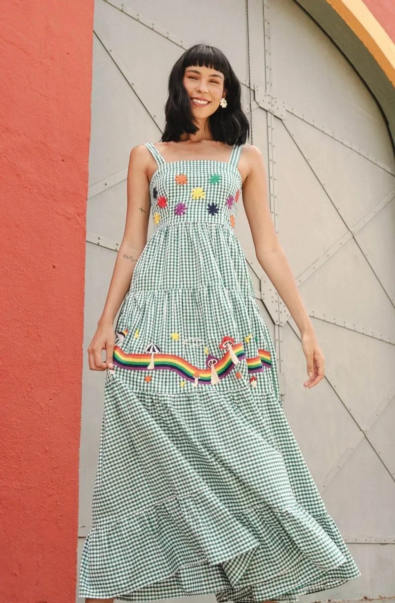 2025 Spring Women Dress Long Print Square Collar Sleeveless Loose Slip Dresses Female Elegant Casual Trendy Beach Ladies Clothes - Image 16