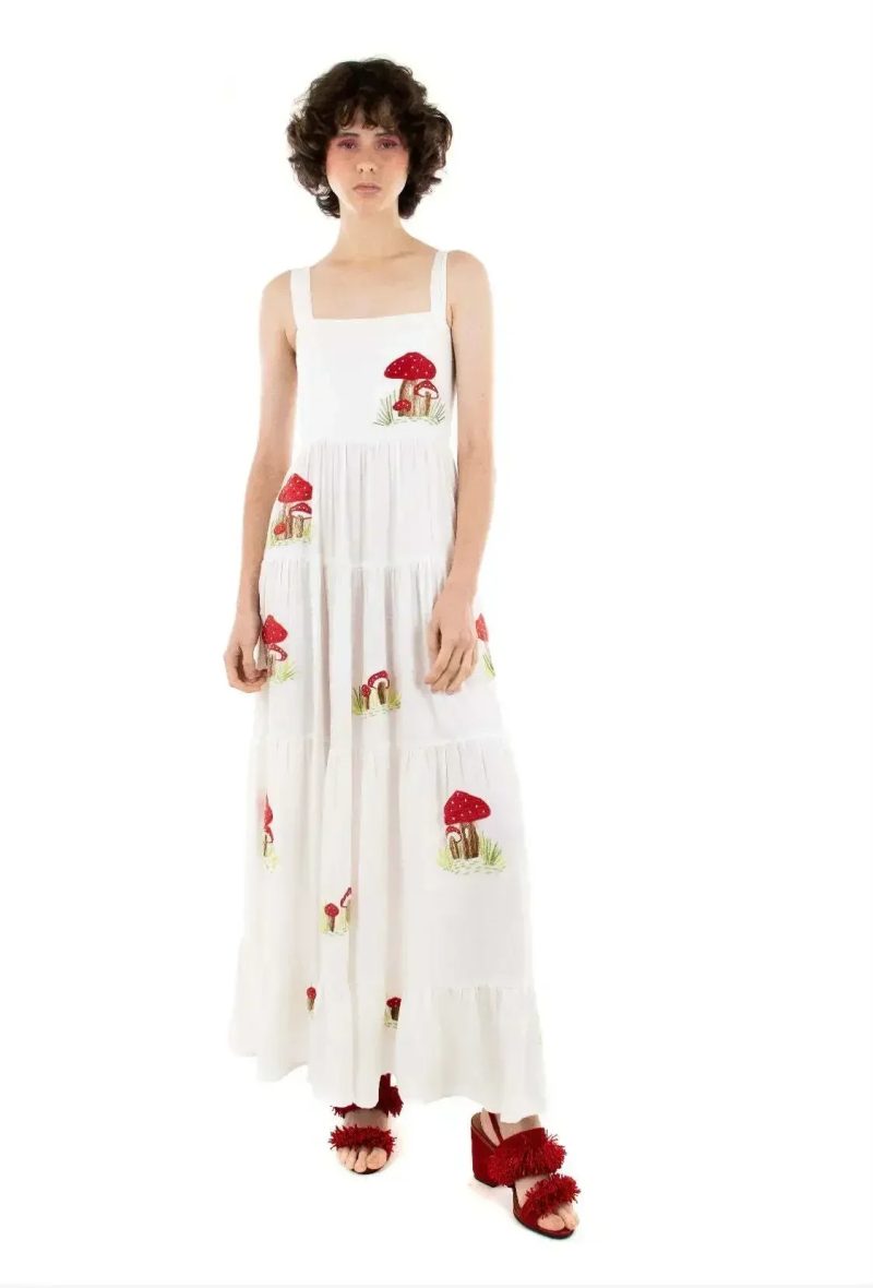 2025 Spring Women Dress Long Print Square Collar Sleeveless Loose Slip Dresses Female Elegant Casual Trendy Beach Ladies Clothes - Image 17