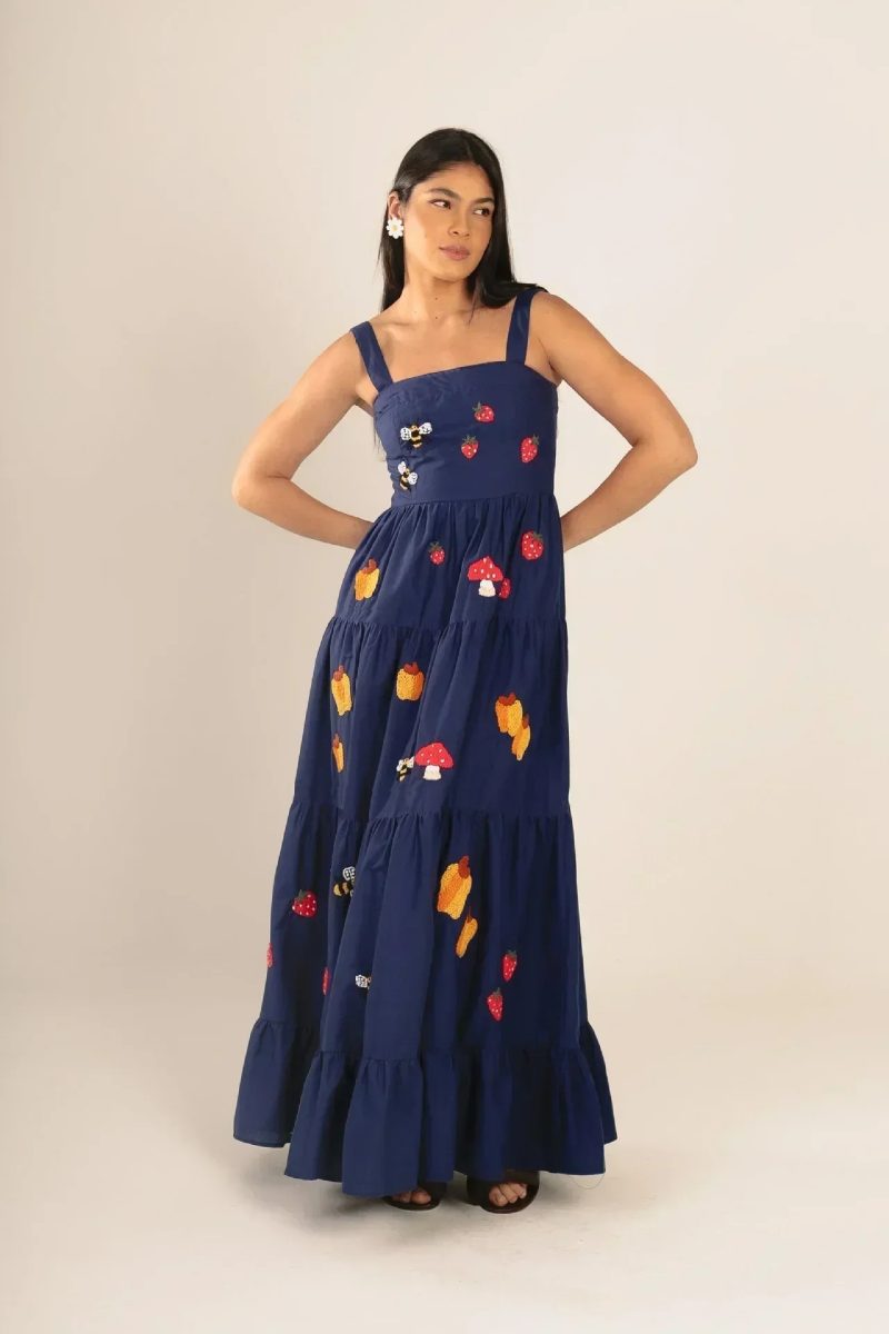 2025 Spring Women Dress Long Print Square Collar Sleeveless Loose Slip Dresses Female Elegant Casual Trendy Beach Ladies Clothes - Image 24