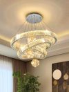 home decorationPendant lights, luxury crystal living room chandelier, dining room Pendant lamp, ceiling light, indoor lighting