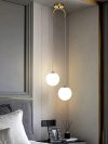 Modern Glass LED Pendant Lights Nordic Living Room Bedroom Fixtures Indoor Lighting Restaurant Bar Home Decor Hanging Lamp 220V
