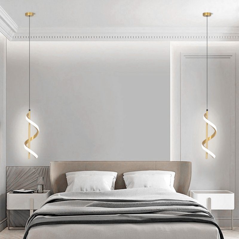 Modern Chandelier Lamps Nordic Ceiling Lights Pendant Lights LED Bedroom Bedside Hanging Lamps Room Home Decoration Lighting - Image 10