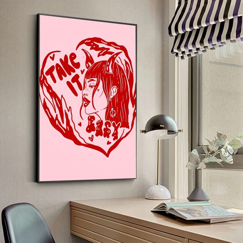 1pc Feminist Fashion Art Pink Girl Power Poster HD Posters Home Room Bar Cafe Decor Art Wall Painting Picture - Image 10