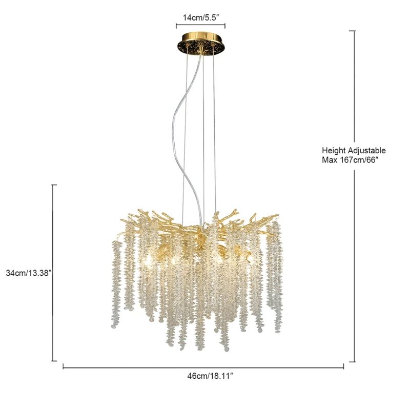 Crystal Ceiling Chandelier For Kitchen Dining Room Luxury Modern Luxury Crystal Chandelier Living Room Chandeliers - Image 7