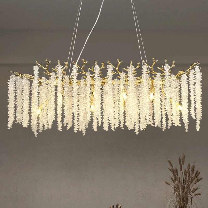 Crystal Ceiling Chandelier For Kitchen Dining Room Luxury Modern Luxury Crystal Chandelier Living Room Chandeliers - Image 15