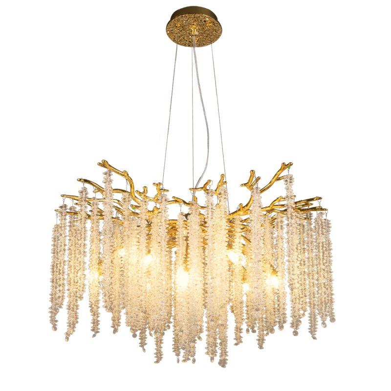 Crystal Ceiling Chandelier For Kitchen Dining Room Luxury Modern Luxury Crystal Chandelier Living Room Chandeliers - Image 16