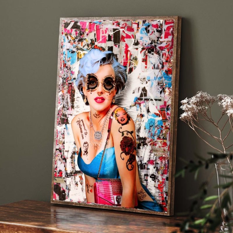 Griffiti Sexy Woman Portrait Canvas Painting Wall Art Abstract Street Pop Art Fashion Girls Poster Prints Home Decor Gift - Image 3