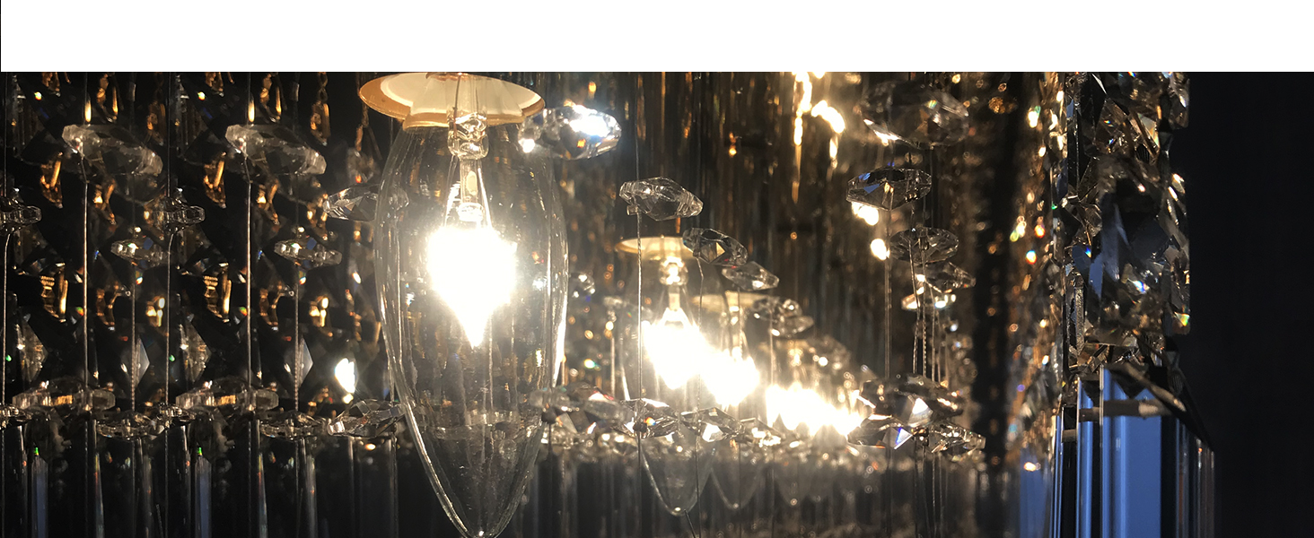 Modern Rectangle Crystal Chandelier Flush Mount Crystal Ceiling Light for Dining Living Room Island