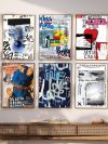 Street Graffiti Fashion Wall Art Poster Prints Nordic Canvas Painting for Living Room Bar Gaming Boy Room Home Decoration