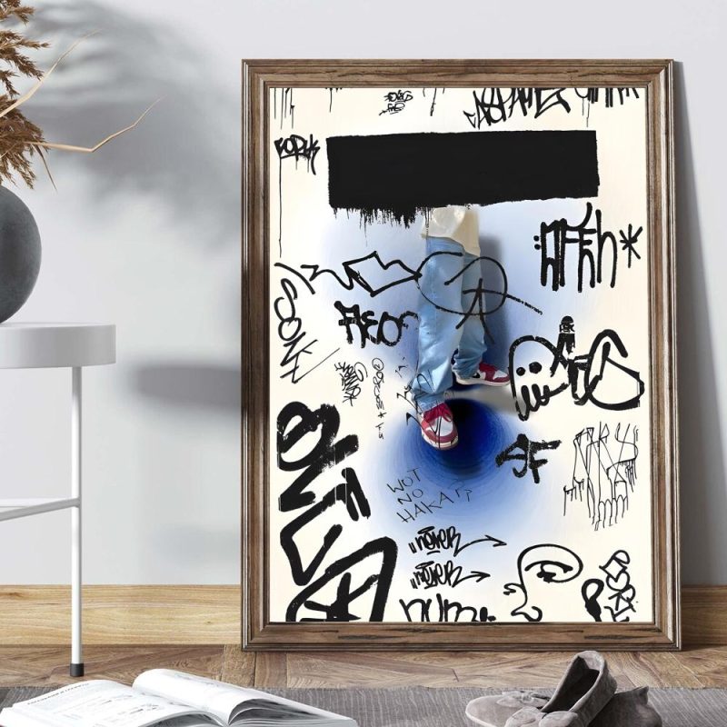 Street Graffiti Fashion Wall Art Poster Prints Nordic Canvas Painting for Living Room Bar Gaming Boy Room Home Decoration - Image 2