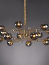 Moonriver Lighting Modern Parlor Chandelier Minimalist Magic Beans Hanging Lamp Luxury Hall Pendant Light for Home Decor Lustre