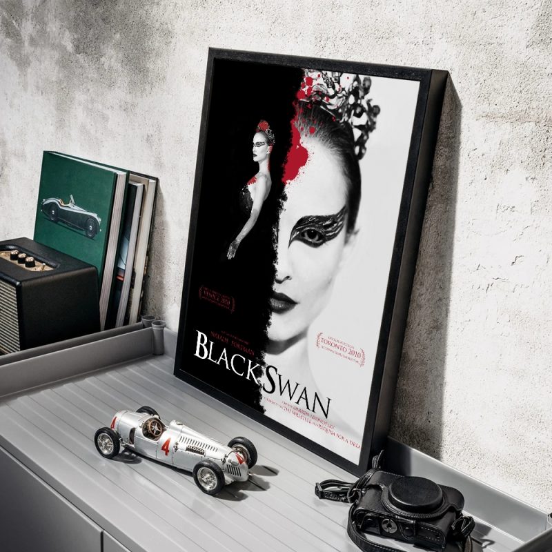 Movie Black Swan Self-adhesive Art Poster Whitepaper Prints Posters Artwork Aesthetic Art Wall Painting - Image 5