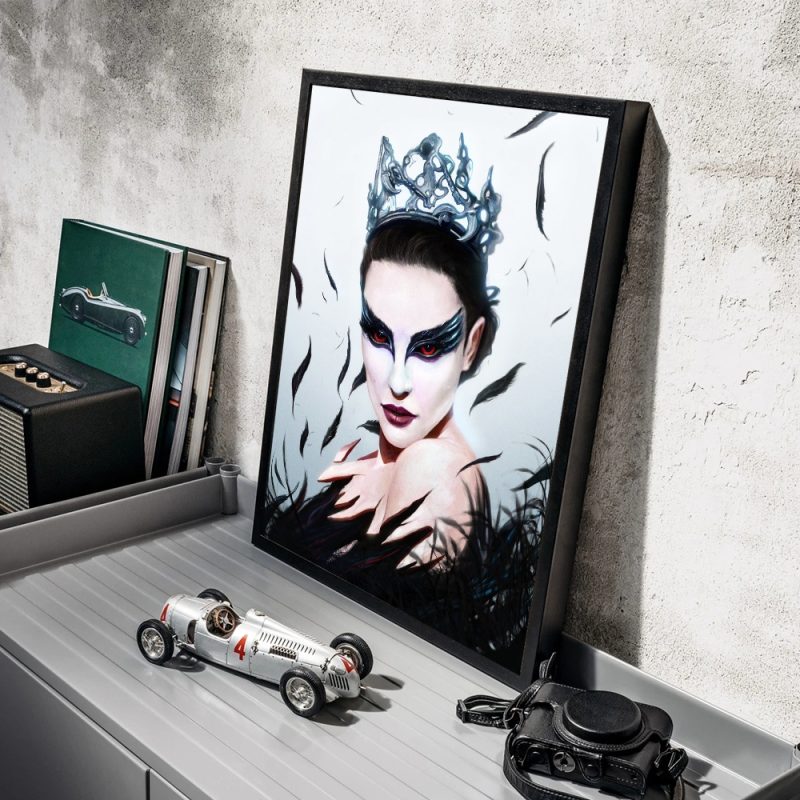 Movie Black Swan Self-adhesive Art Poster Whitepaper Prints Posters Artwork Aesthetic Art Wall Painting - Image 8