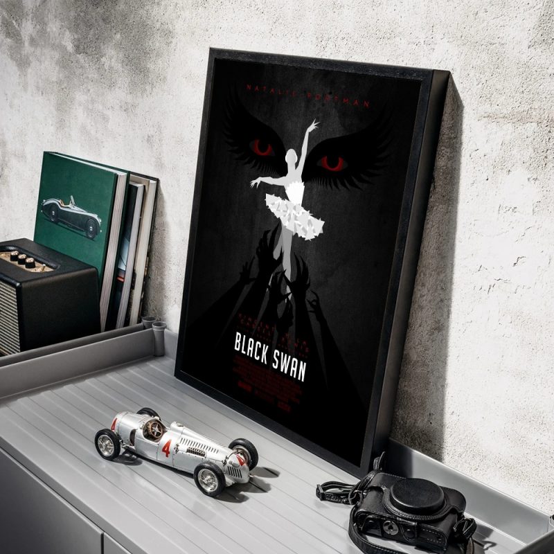 Movie Black Swan Self-adhesive Art Poster Whitepaper Prints Posters Artwork Aesthetic Art Wall Painting - Image 10