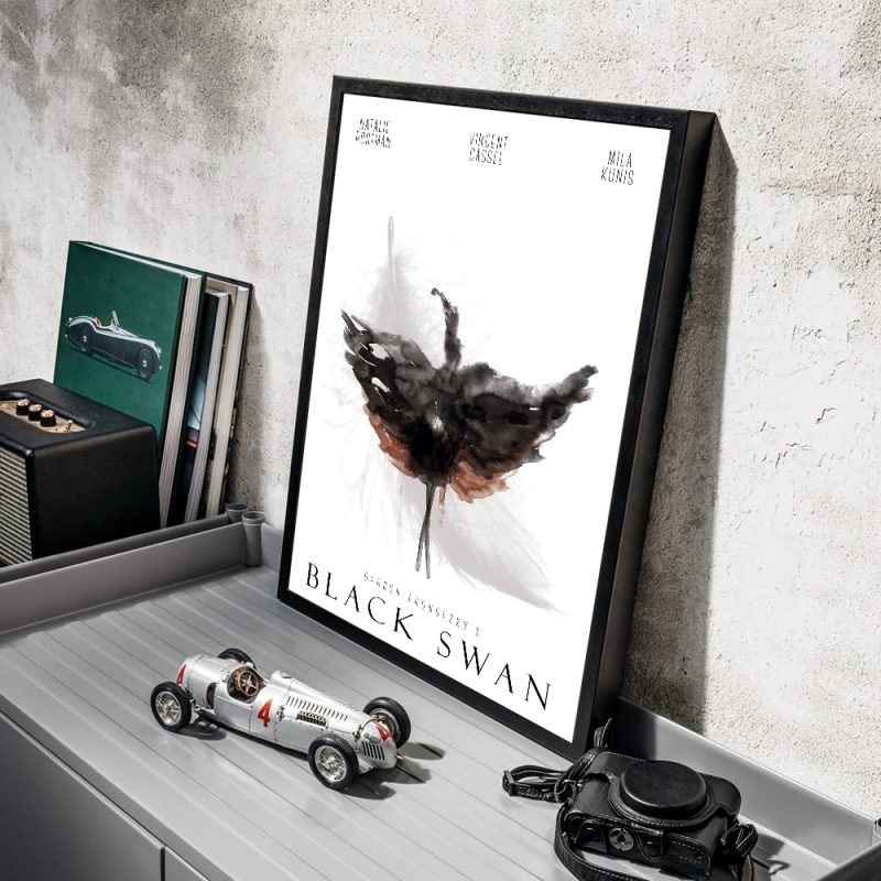 Movie Black Swan Self-adhesive Art Poster Whitepaper Prints Posters Artwork Aesthetic Art Wall Painting - Image 11