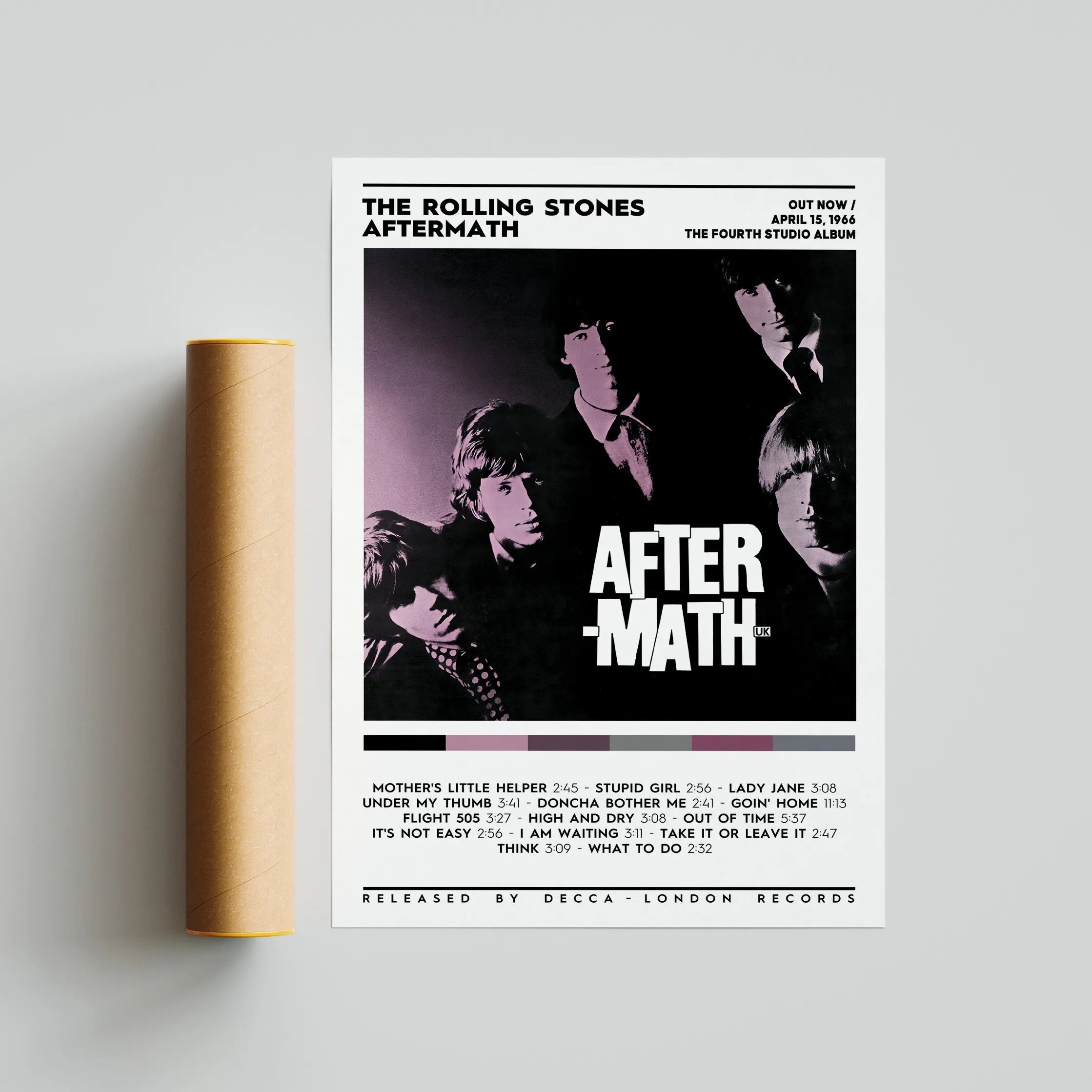 R-Rolling Stones Tame Impala Pop Music Album Cover Collection Poster Canvas Painting Wall Art Picture for Room Home Decor Gift - Image 11