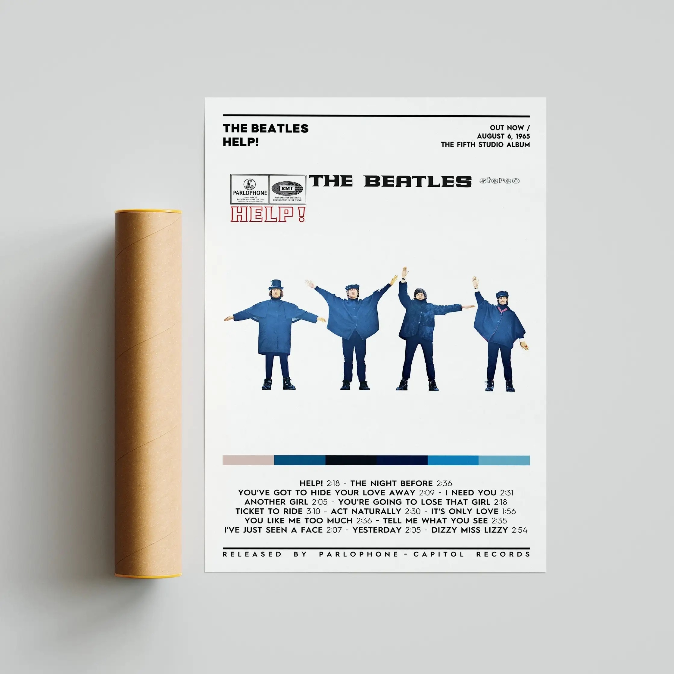 R-Rolling Stones Tame Impala Pop Music Album Cover Collection Poster Canvas Painting Wall Art Picture for Room Home Decor Gift - Image 14