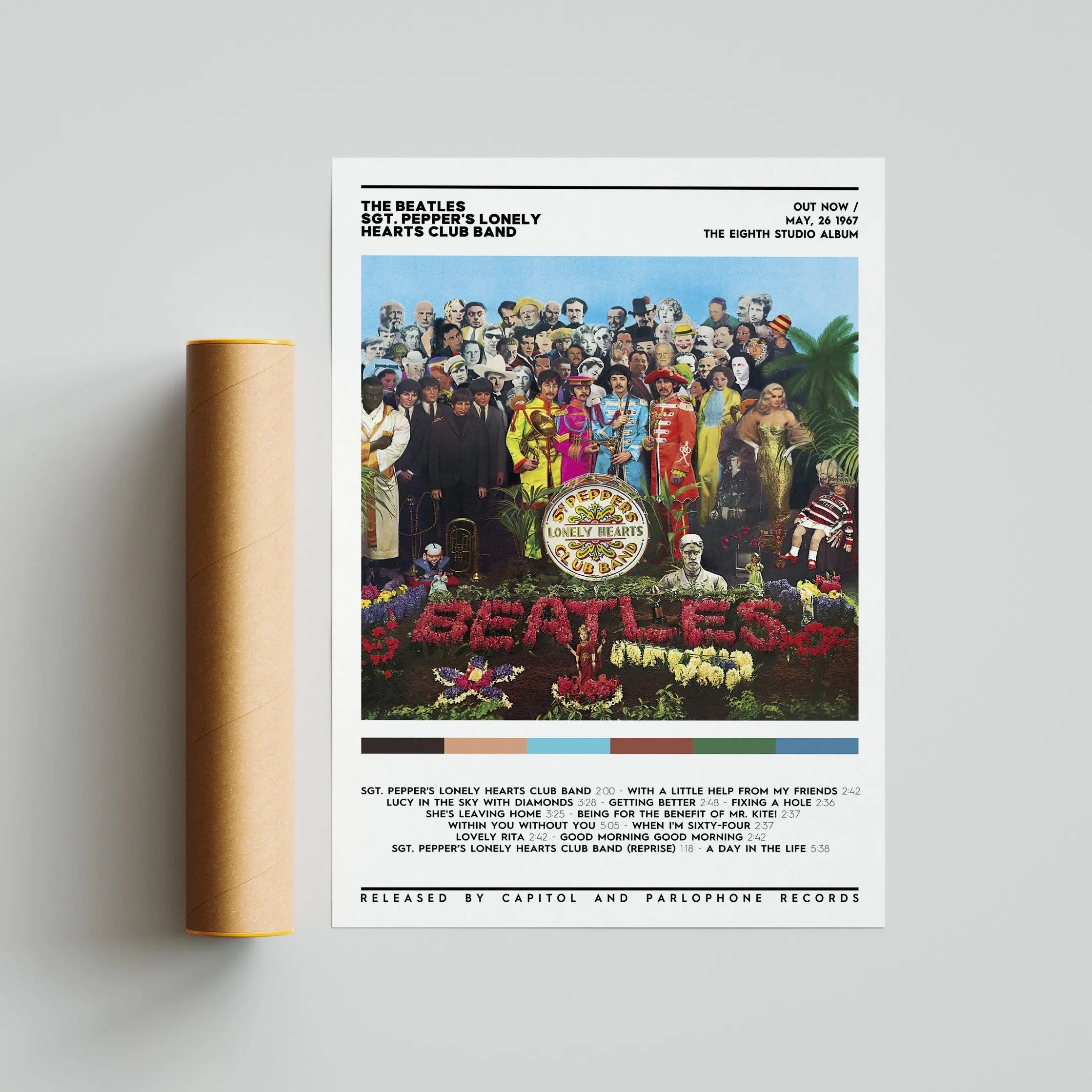 R-Rolling Stones Tame Impala Pop Music Album Cover Collection Poster Canvas Painting Wall Art Picture for Room Home Decor Gift - Image 23