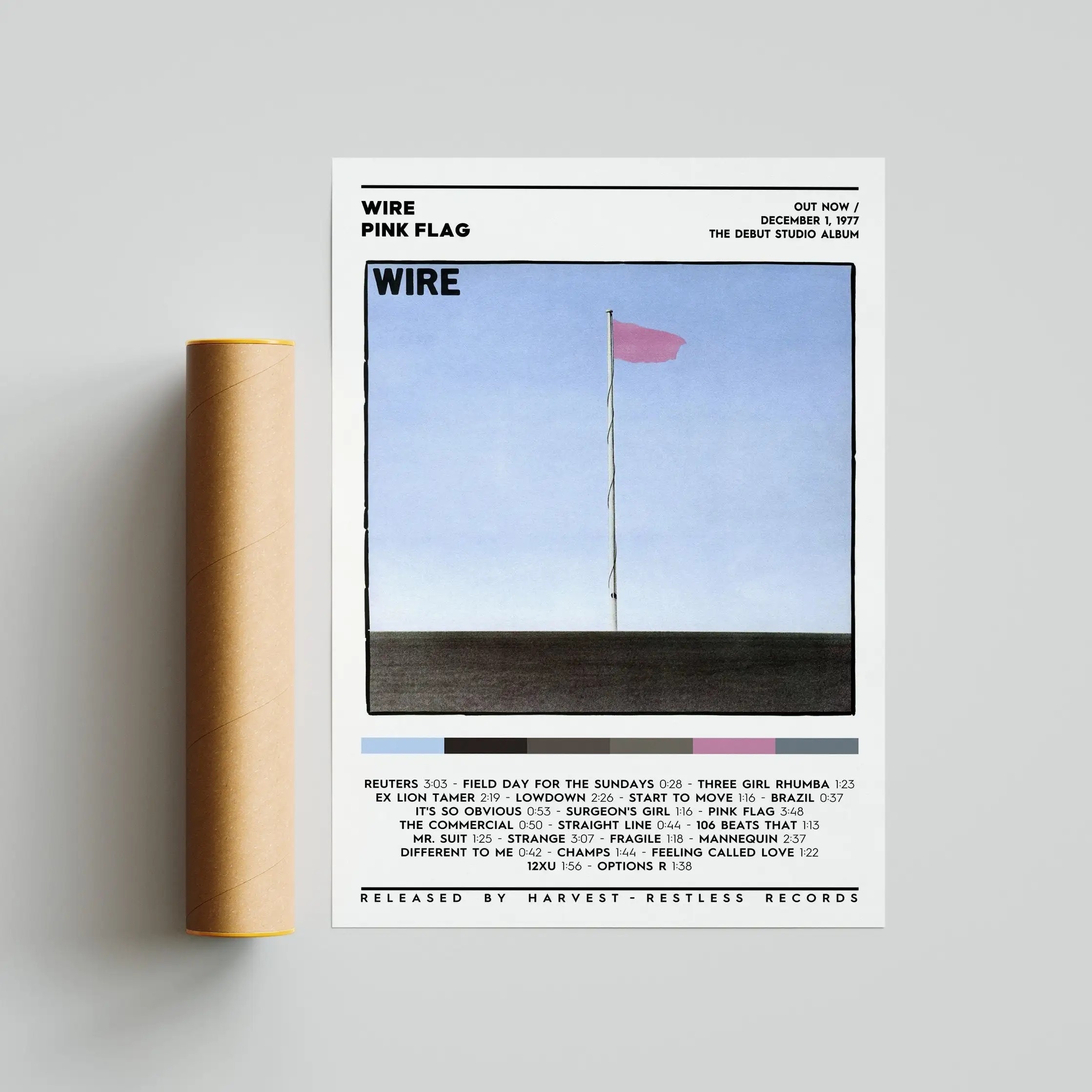 R-Rolling Stones Tame Impala Pop Music Album Cover Collection Poster Canvas Painting Wall Art Picture for Room Home Decor Gift - Image 28