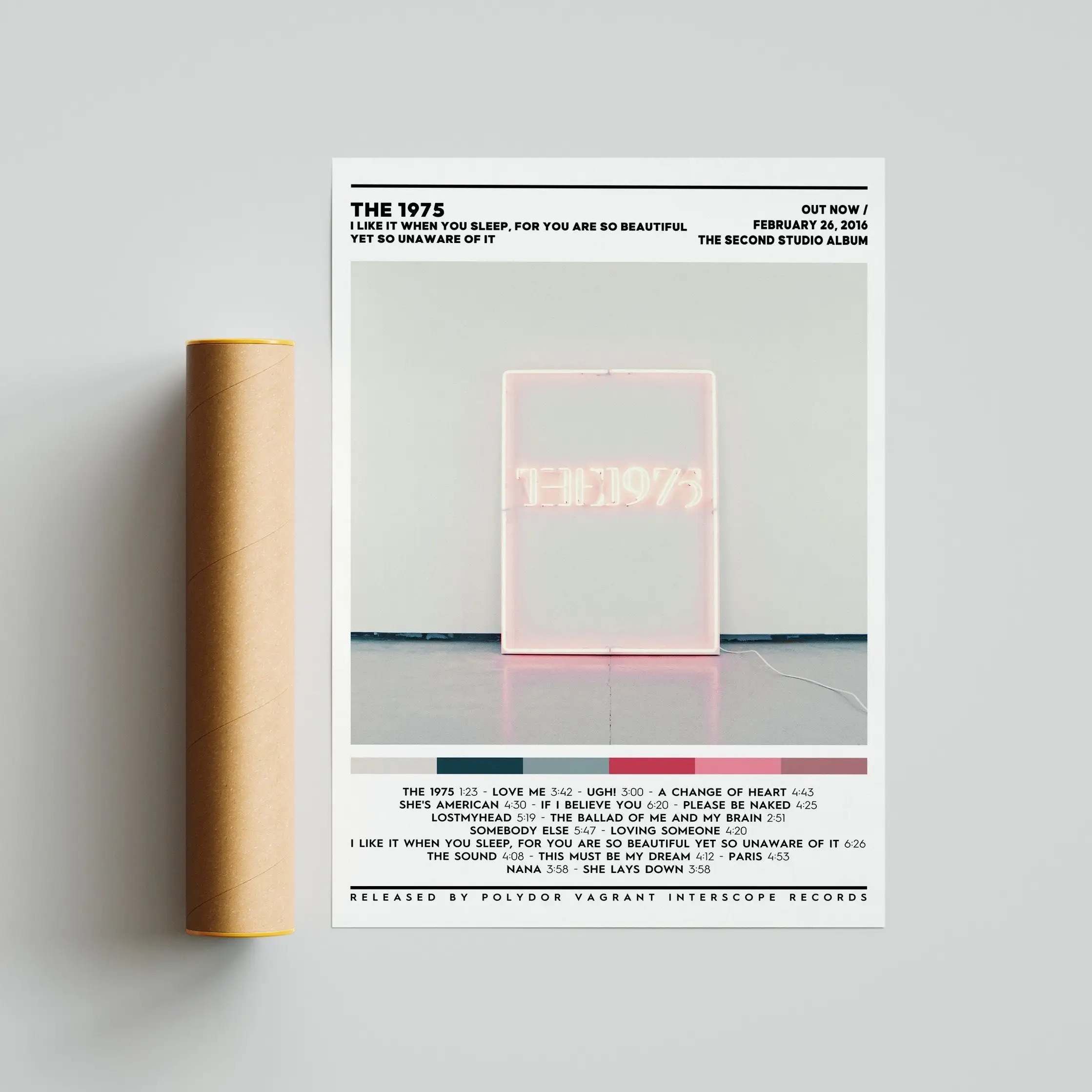 R-Rolling Stones Tame Impala Pop Music Album Cover Collection Poster Canvas Painting Wall Art Picture for Room Home Decor Gift - Image 30