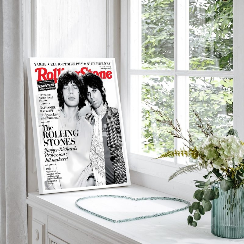 T-The R-Rolling S-Stones Rock Band DIY Sticky Poster Fancy Wall Sticker For Living Room Bar Decoration Wall Decor - Image 10