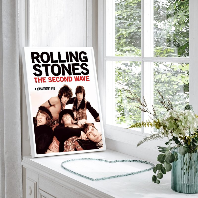 T-The R-Rolling S-Stones Rock Band DIY Sticky Poster Fancy Wall Sticker For Living Room Bar Decoration Wall Decor - Image 12