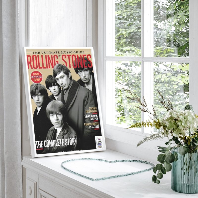 T-The R-Rolling S-Stones Rock Band DIY Sticky Poster Fancy Wall Sticker For Living Room Bar Decoration Wall Decor - Image 14