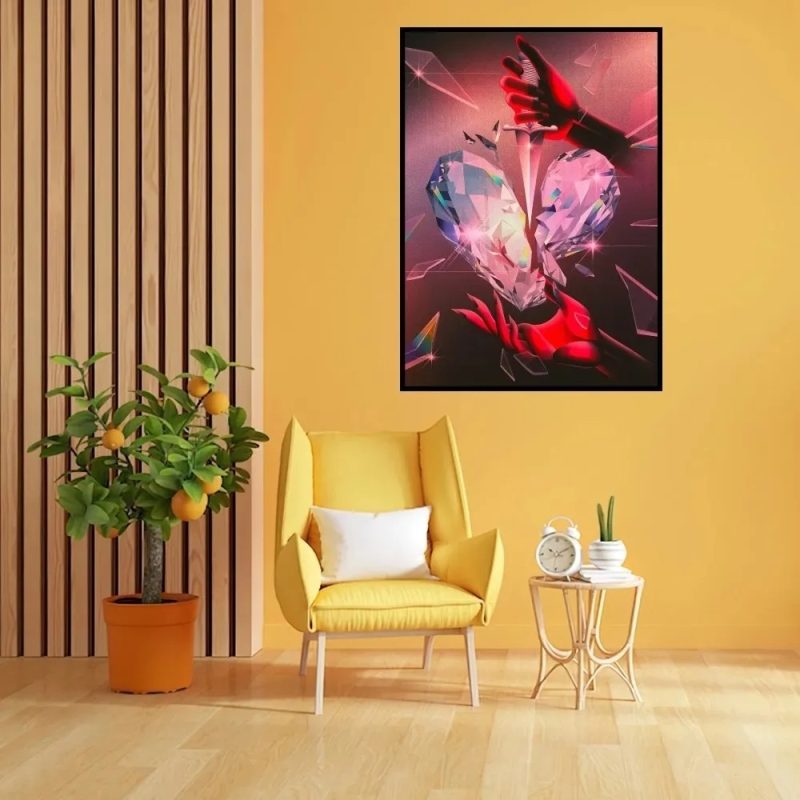 Rock Band The R-Rolling S-Stones Canvas Painting Poster Prints Wall Painting Bedroom Living Room Decoration Office Home - Image 2