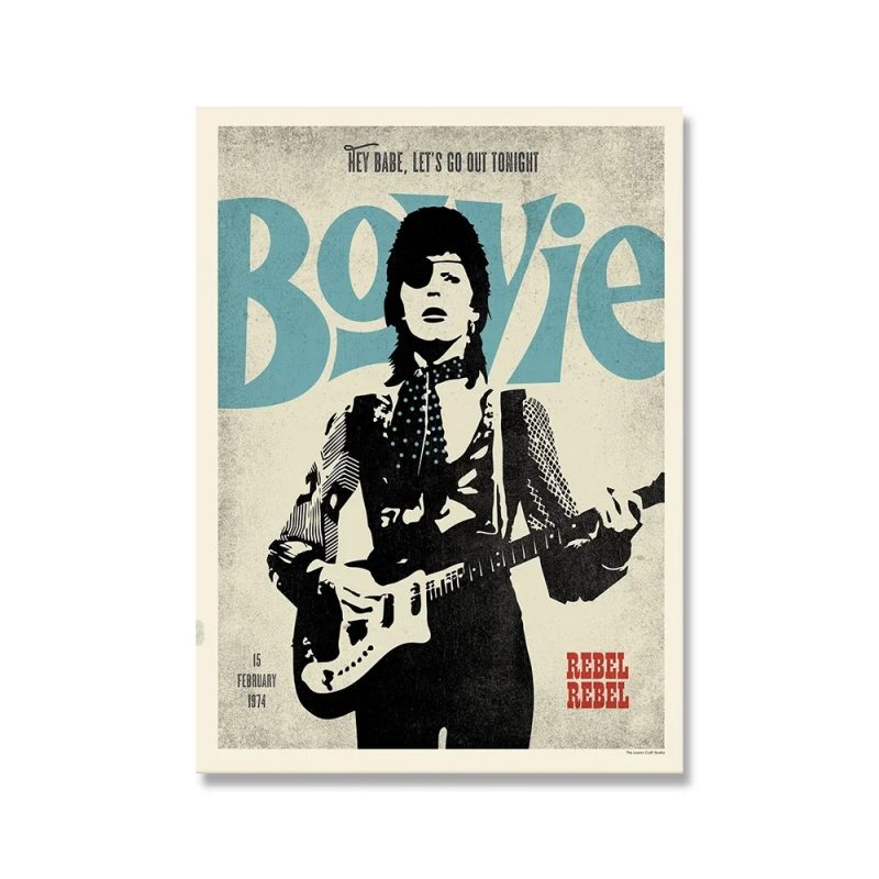 Vintage Wall Art Scandinavian Rolling Stones Music Stars HD Canvas Painting Poster Print Home Bedroom Living Room Decor - Image 7