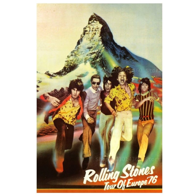 Vintage Rolling-Stones Rock Music Star Poster Printing Canvas Painting Bedroom Study Studio Living Room Wall Art Decoration - Image 8