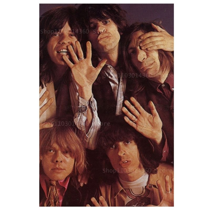 Vintage Rolling-Stones Rock Music Star Poster Printing Canvas Painting Bedroom Study Studio Living Room Wall Art Decoration - Image 11