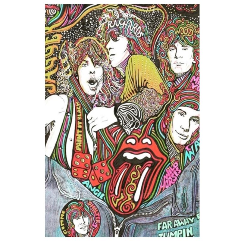 Vintage Rolling-Stones Rock Music Star Poster Printing Canvas Painting Bedroom Study Studio Living Room Wall Art Decoration - Image 12