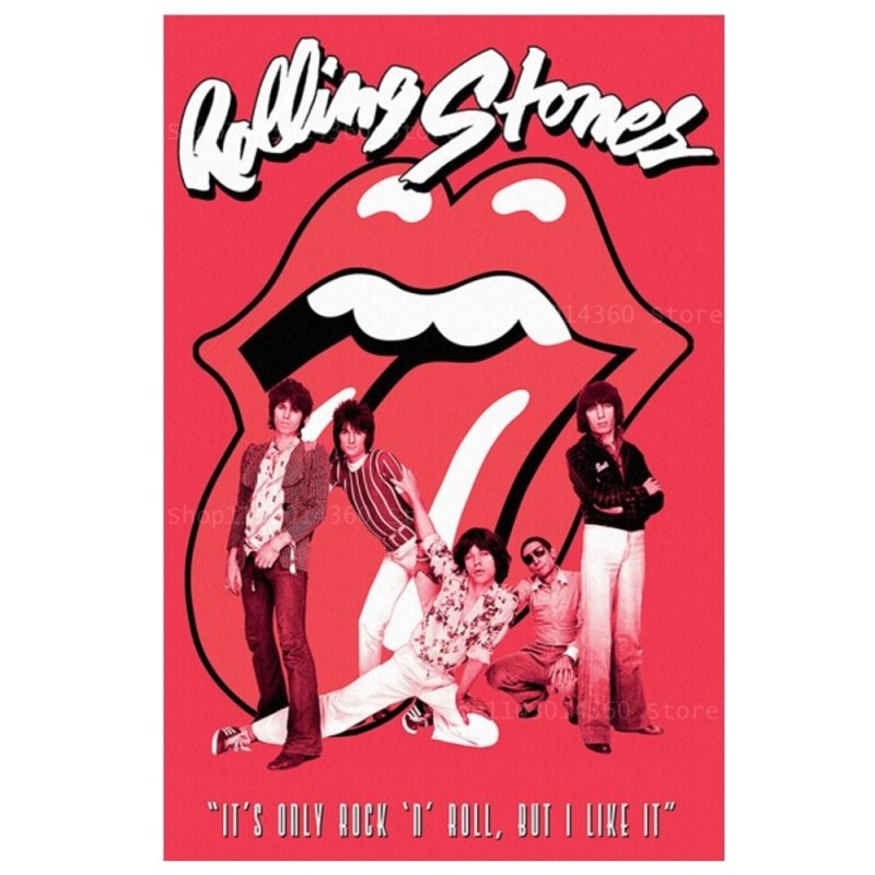 Vintage Rolling-Stones Rock Music Star Poster Printing Canvas Painting Bedroom Study Studio Living Room Wall Art Decoration - Image 17