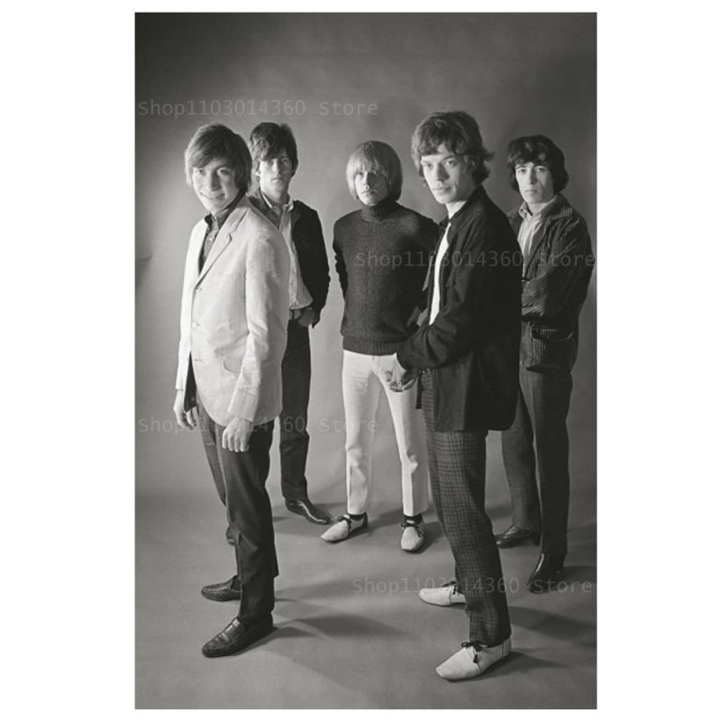 Vintage Rolling-Stones Rock Music Star Poster Printing Canvas Painting Bedroom Study Studio Living Room Wall Art Decoration - Image 19