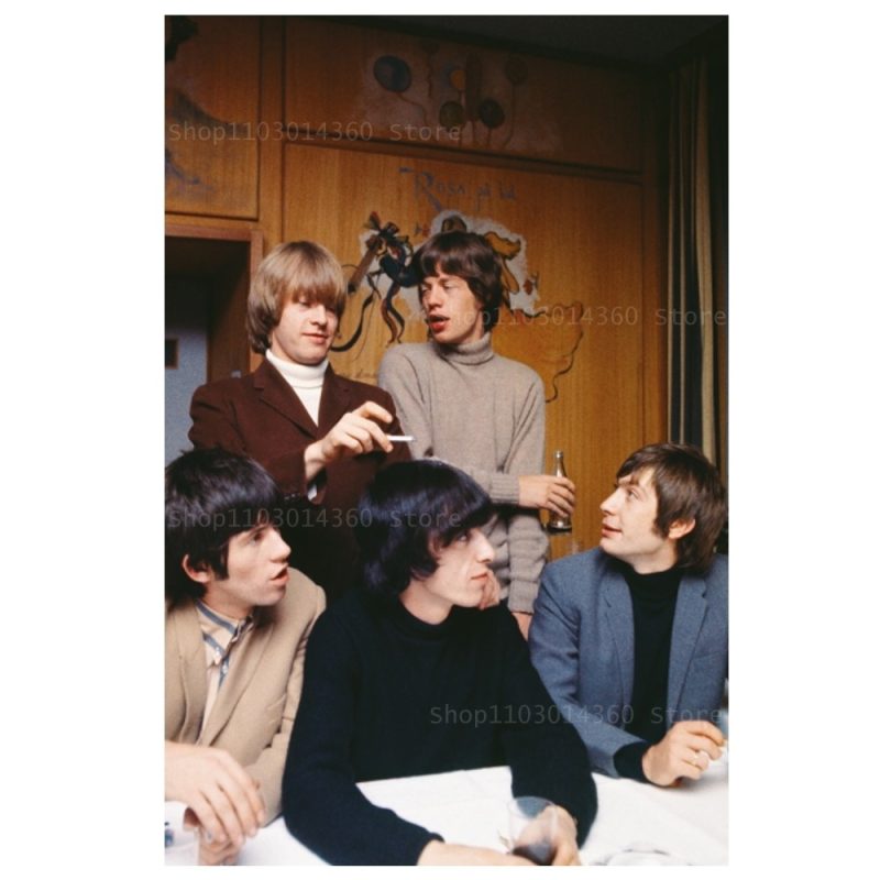 Vintage Rolling-Stones Rock Music Star Poster Printing Canvas Painting Bedroom Study Studio Living Room Wall Art Decoration - Image 20