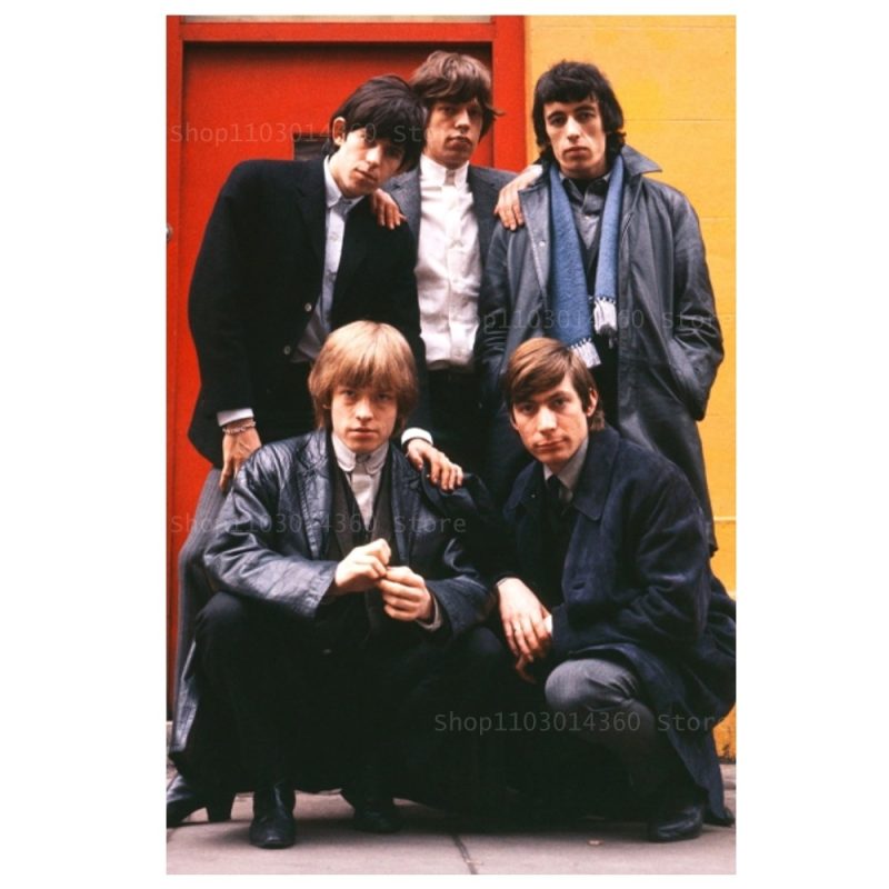 Vintage Rolling-Stones Rock Music Star Poster Printing Canvas Painting Bedroom Study Studio Living Room Wall Art Decoration - Image 21