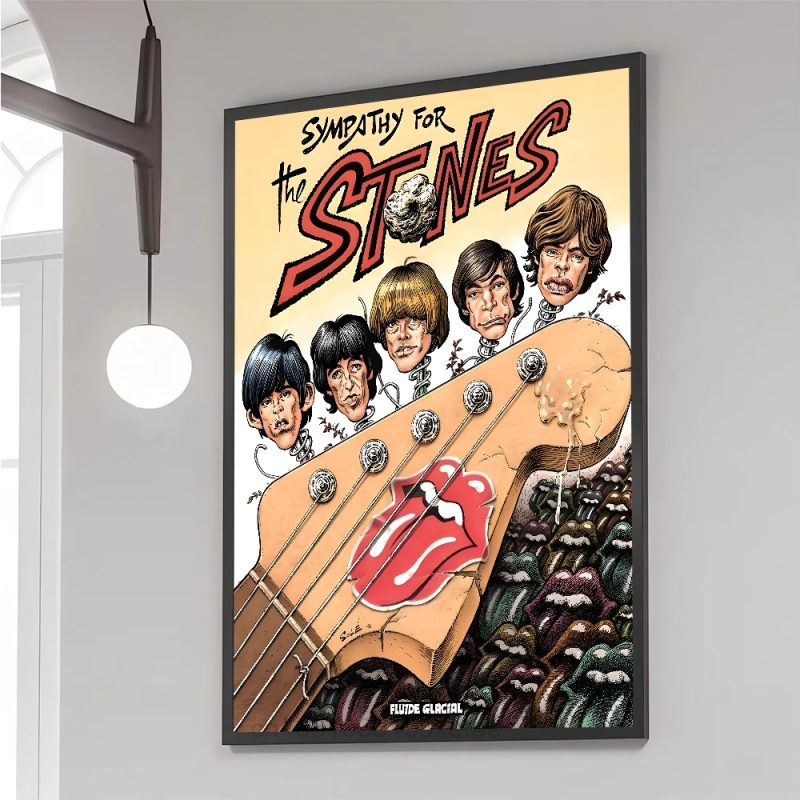 Rock T-The Rolling Stones Poster Paper Print Home Living Room Bedroom Entrance Bar Cafe Art Painting Decoration - Image 11