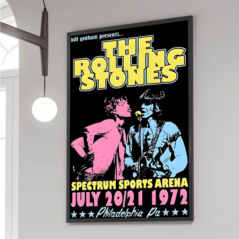 Rock T-The Rolling Stones Poster Paper Print Home Living Room Bedroom Entrance Bar Cafe Art Painting Decoration - Image 16