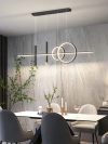 Modern Dining Room Pendant Lamp Nordic LED Ceiling Chandelier Light Luxury Minimalist Restaurant Tables Bar Counter Hanging Lamp