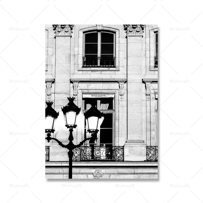 Super Car Luxury Fashion Store Black White Wall Art Canvas Painting Nordic Posters And Prints Wall Pictures Living Room Decor - Image 9