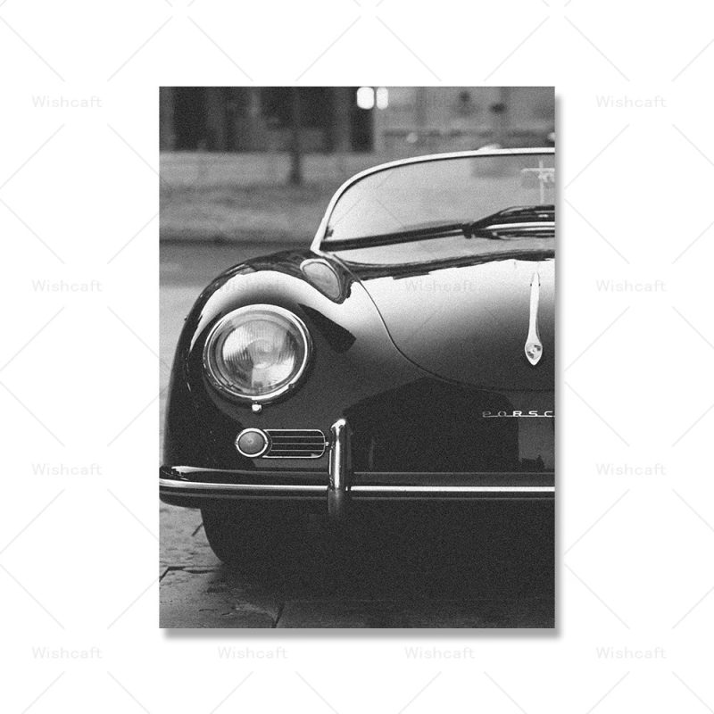Super Car Luxury Fashion Store Black White Wall Art Canvas Painting Nordic Posters And Prints Wall Pictures Living Room Decor - Image 10