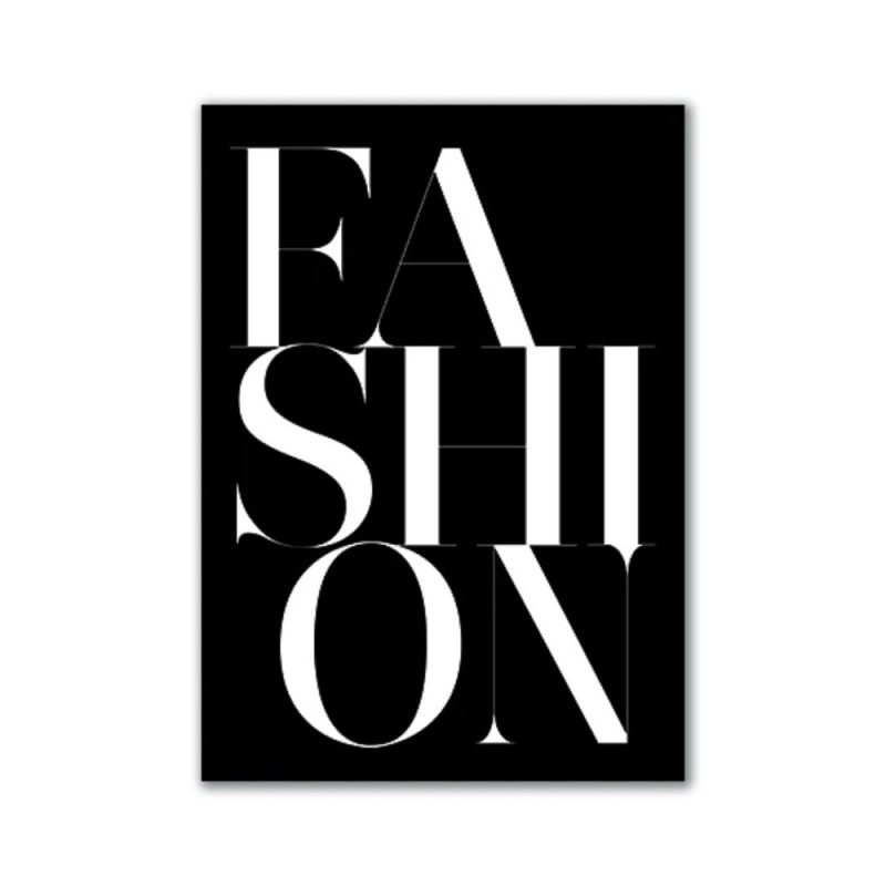 Fashion Black And White Sexy Poster Flower Women Motivational Text Canvas Wall Art Prints Abstract Painting Wall Hanging Decor - Image 7