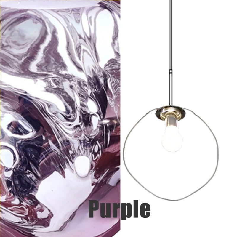 Modern Glass Pendant Light Nordic LED Lava lustre Dining Room Living Room Cabinets Home Decor Hanging Lamps Ceiling Chandelier - Image 7
