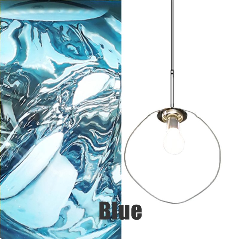 Modern Glass Pendant Light Nordic LED Lava lustre Dining Room Living Room Cabinets Home Decor Hanging Lamps Ceiling Chandelier - Image 9