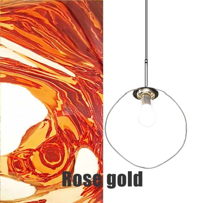 Modern Glass Pendant Light Nordic LED Lava lustre Dining Room Living Room Cabinets Home Decor Hanging Lamps Ceiling Chandelier - Image 10
