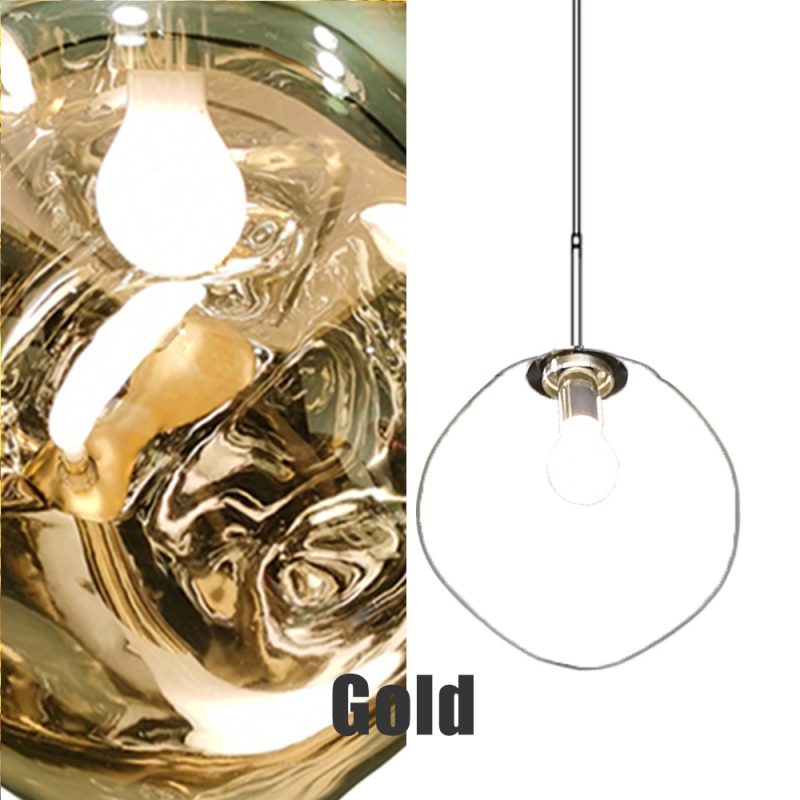 Modern Glass Pendant Light Nordic LED Lava lustre Dining Room Living Room Cabinets Home Decor Hanging Lamps Ceiling Chandelier - Image 13